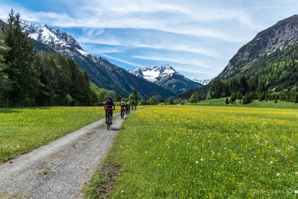 Lechtal Radweg Foto & Bild | wiese, himmel, natur Bilder auf fotocommunity