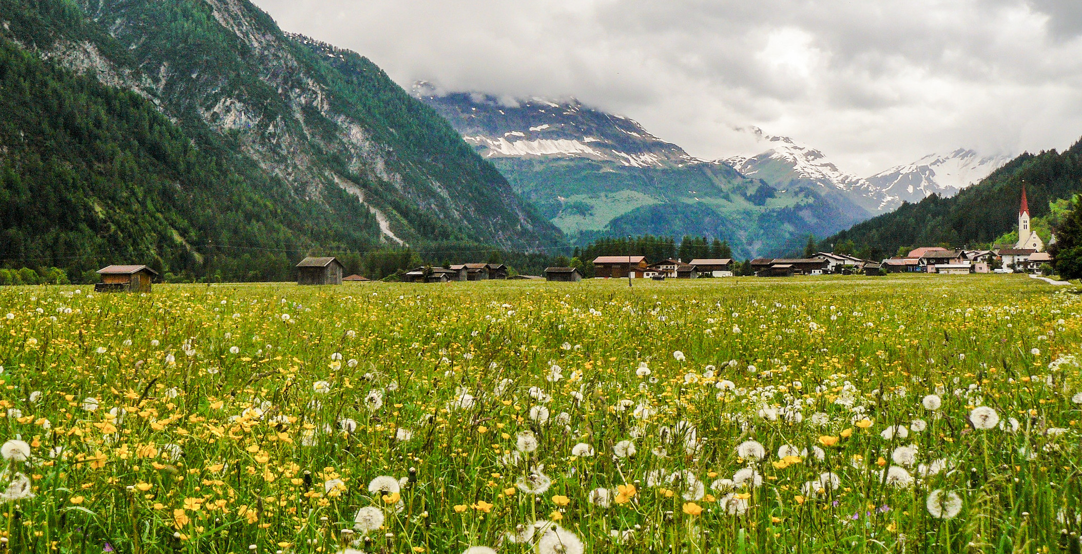 Lechtal view: Holzgau