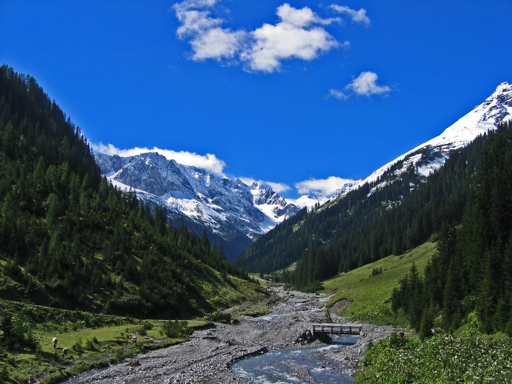 Lechtaler Alpen 2006; auf dem Weg zur Leutkircher Hütte