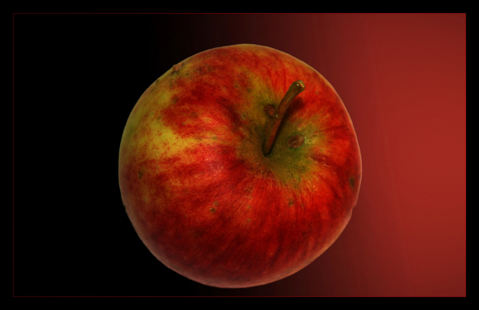 lecker Apfel