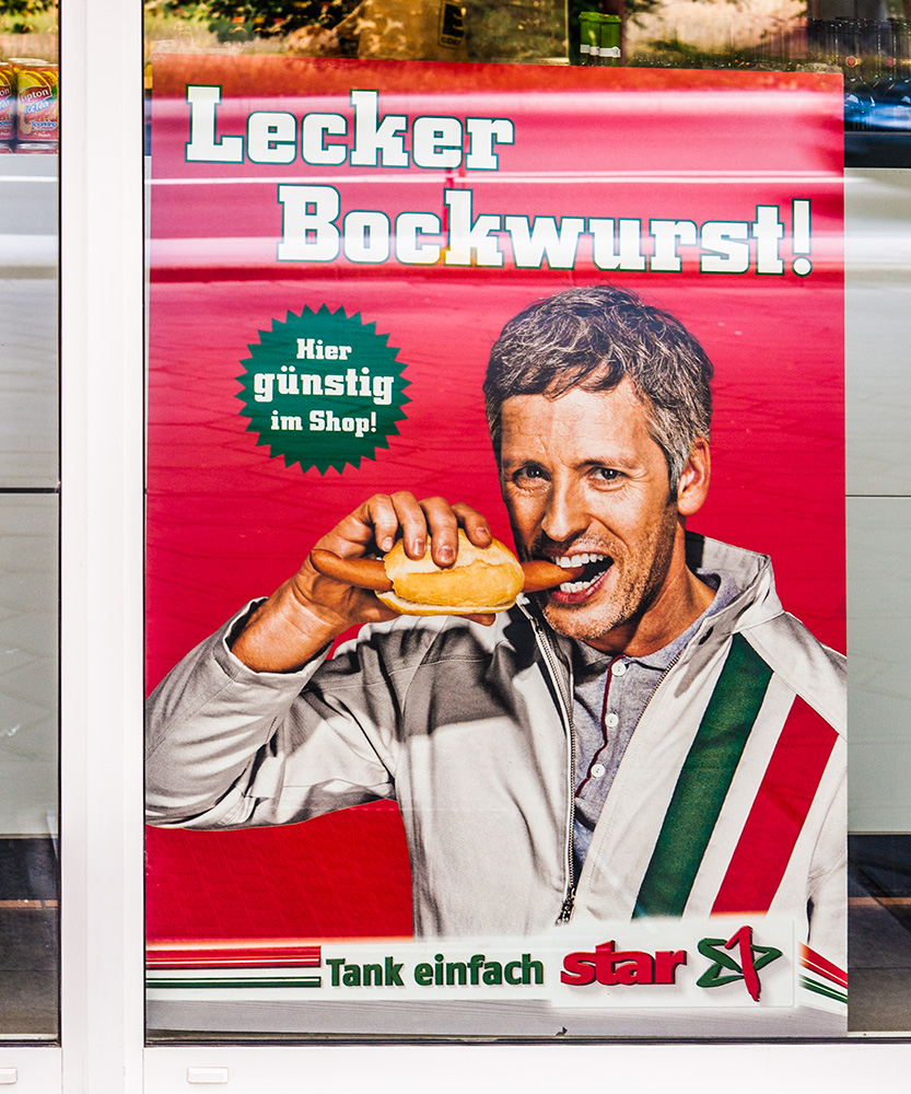 Lecker Bockwurst!