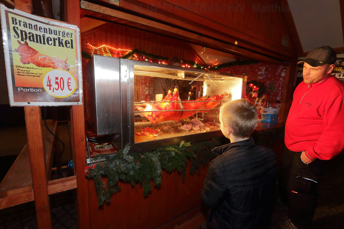 Lecker frisches Brandenburger Spanferkel läßt das Wasser im Munde zusammenlaufen