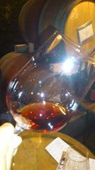 lecker Rotwein im Glas