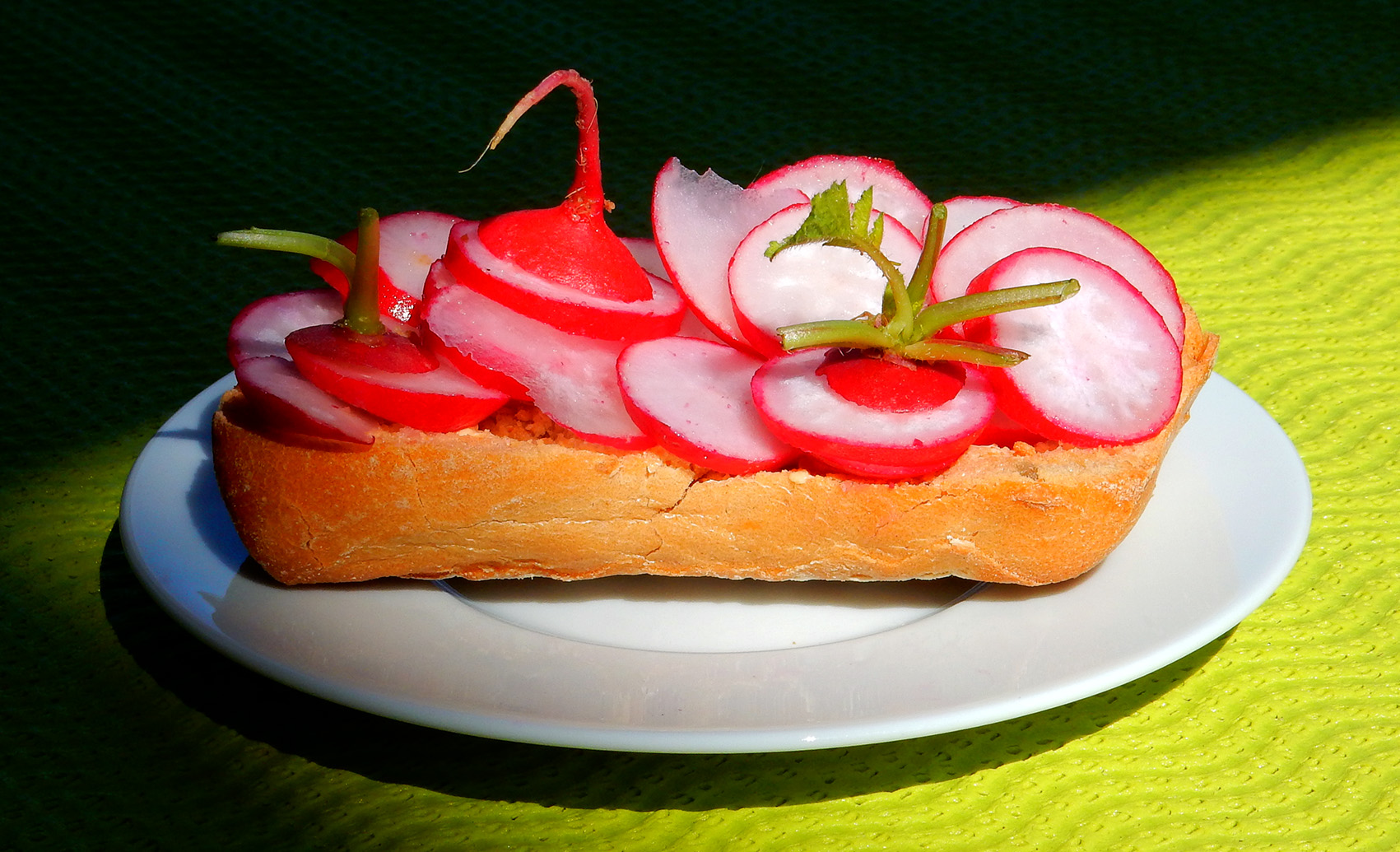 lecker Schnittchen...  Radieschen