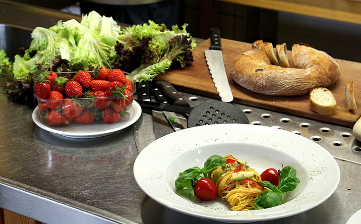 Leckere Sachen gab es im Workshop Food-Fotografie - auch zum Essen