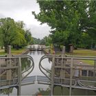 L’écluse ouest du pont-canal d‘Agen