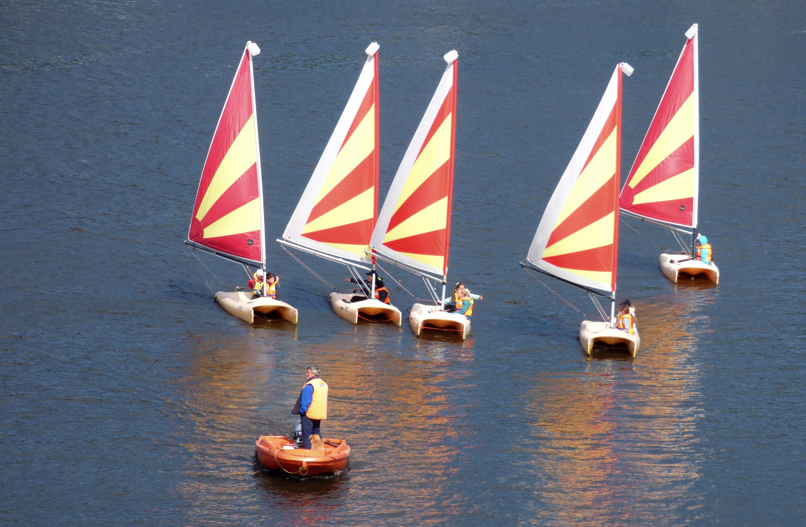 L'école de voile