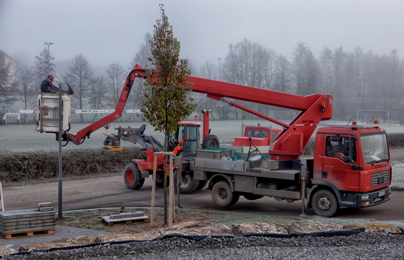 LED Lichttechnik hält Einzug in Frankenhardt