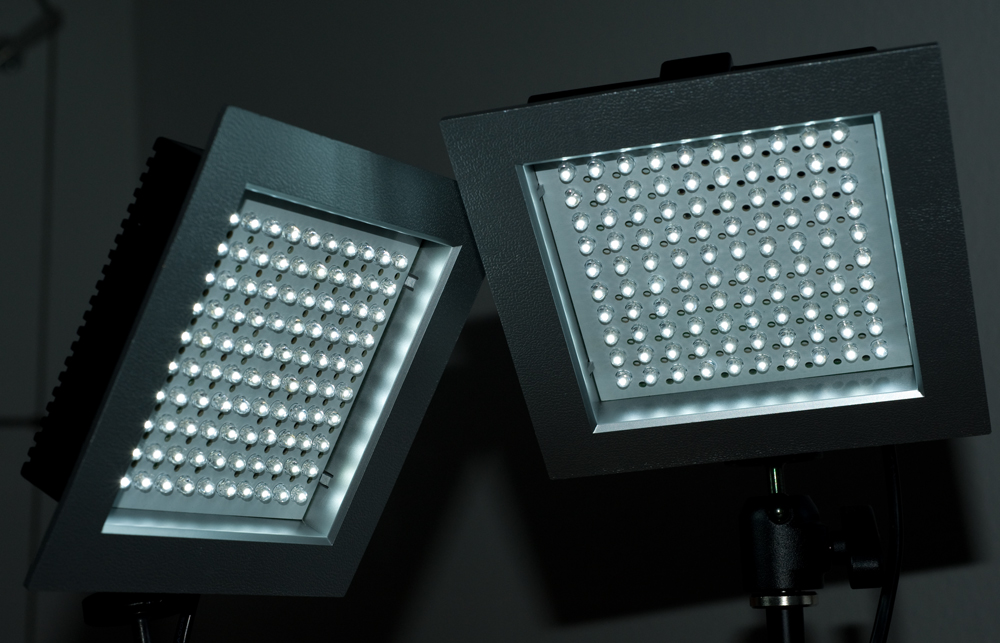 LED-Panels als Makroflutlicht die Zweite