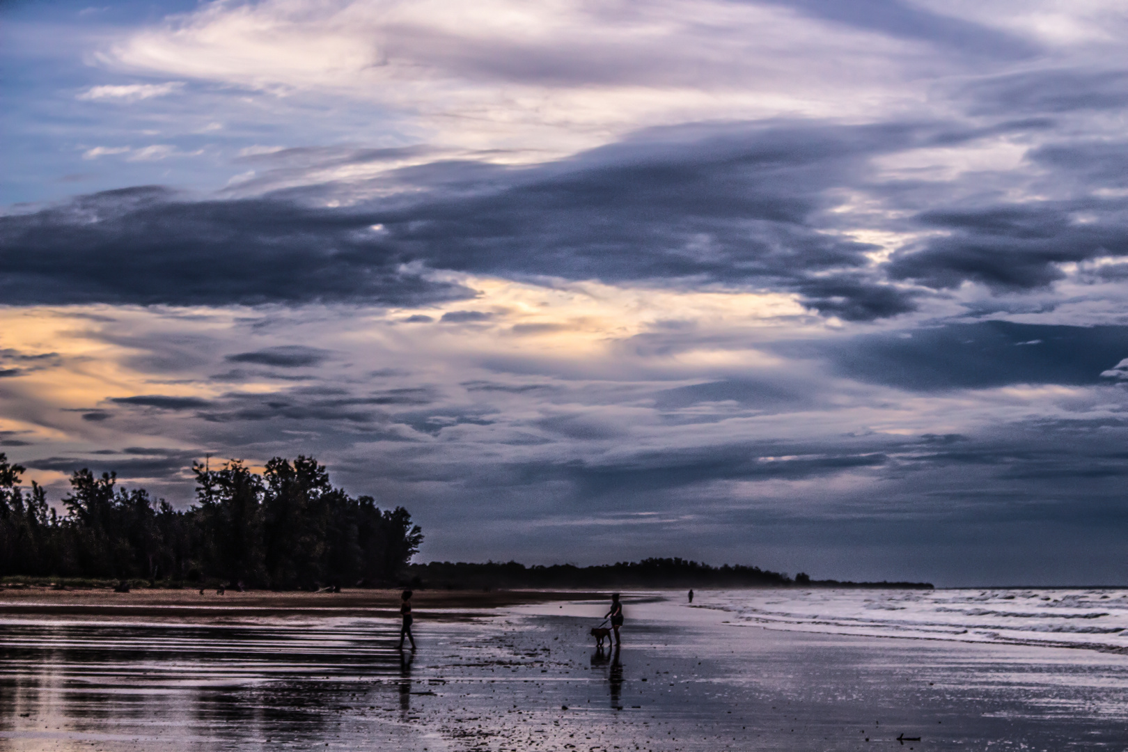 Lee Point Beach @ Sunset Time