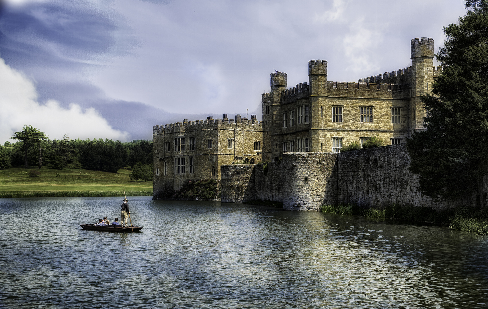 Leeds Castle Moat