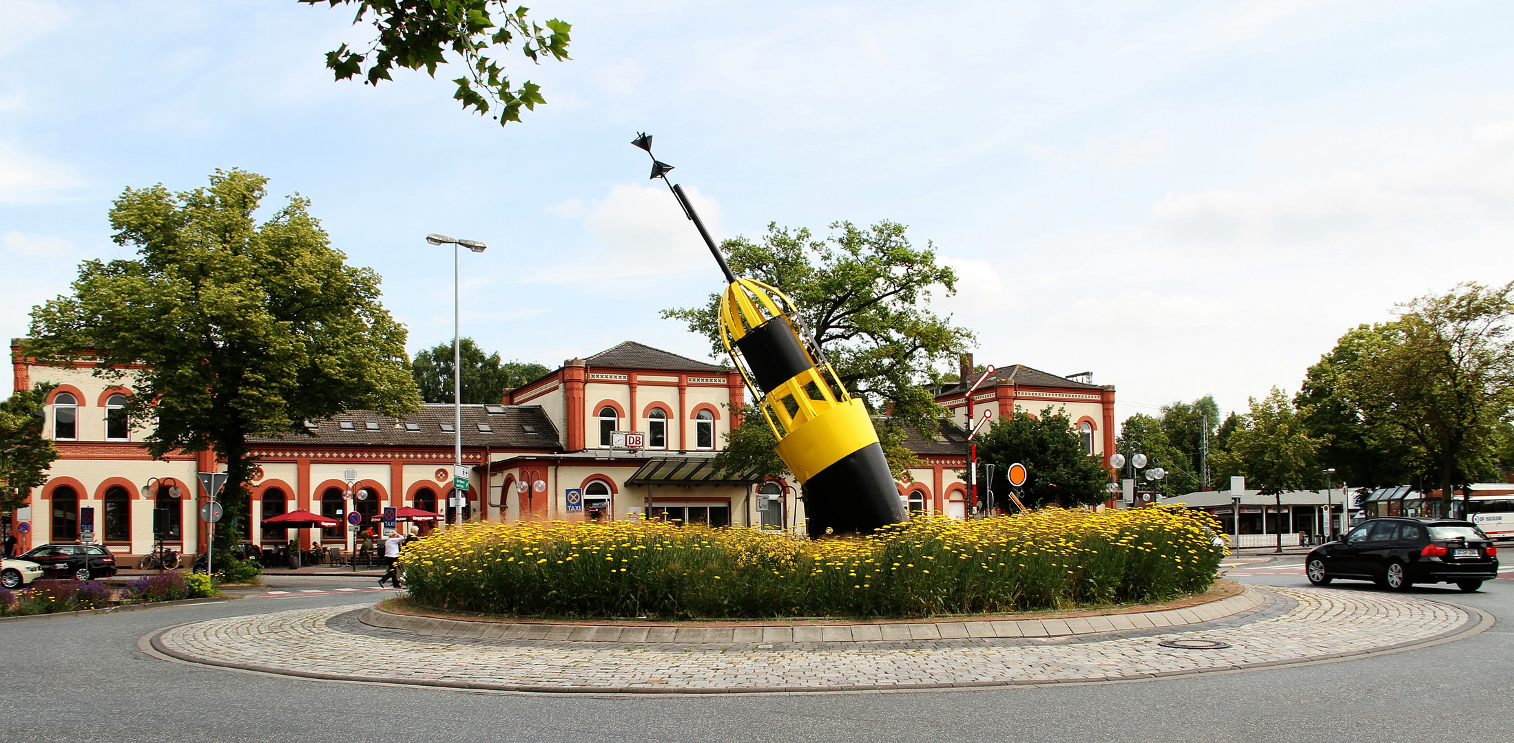 Leer in Ostfriesland ... der Bahnhof