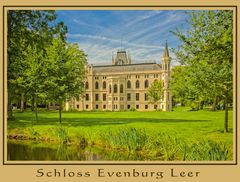 Leer Schloss Evenburg HDR