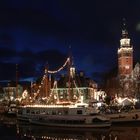 Leeraner Hafen in Winterstimmung