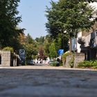 Leere Fussgängerzone in Sundern im Sauerland