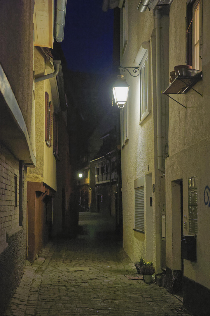 leere Gasse