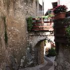 leere Gasse in Malcesine