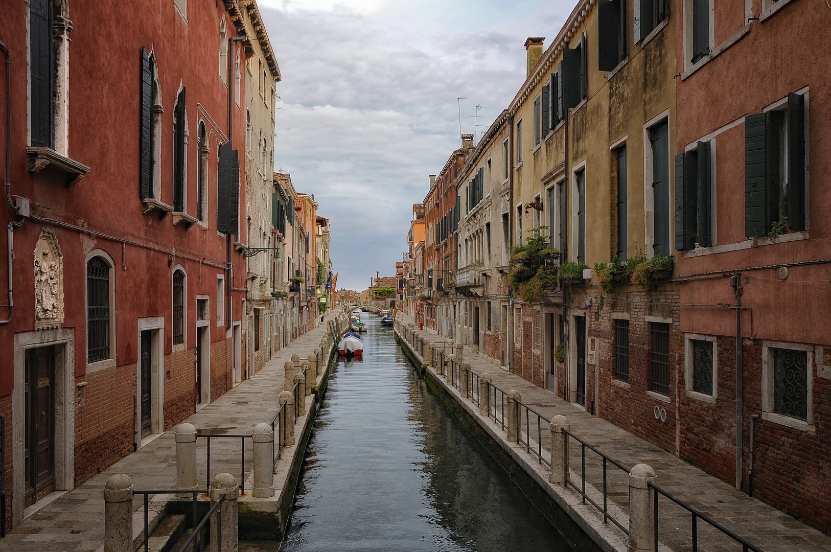 Leere Gassen in Venedig