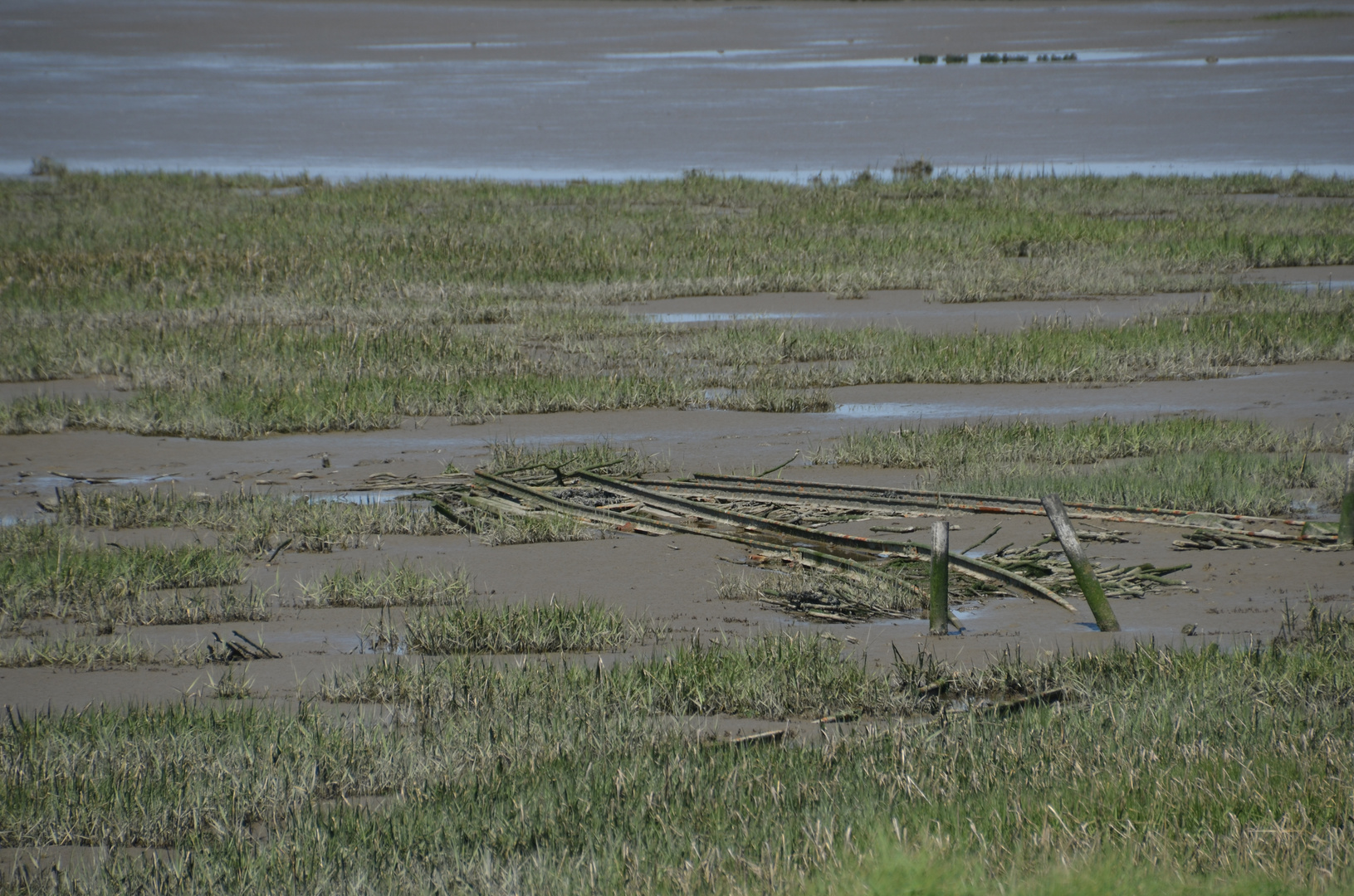 Leere im Wattenmeer