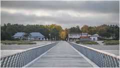 leere Seebrücke