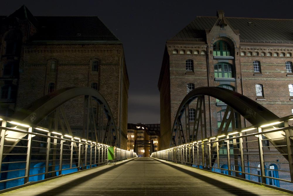 Leere Speicherstadt