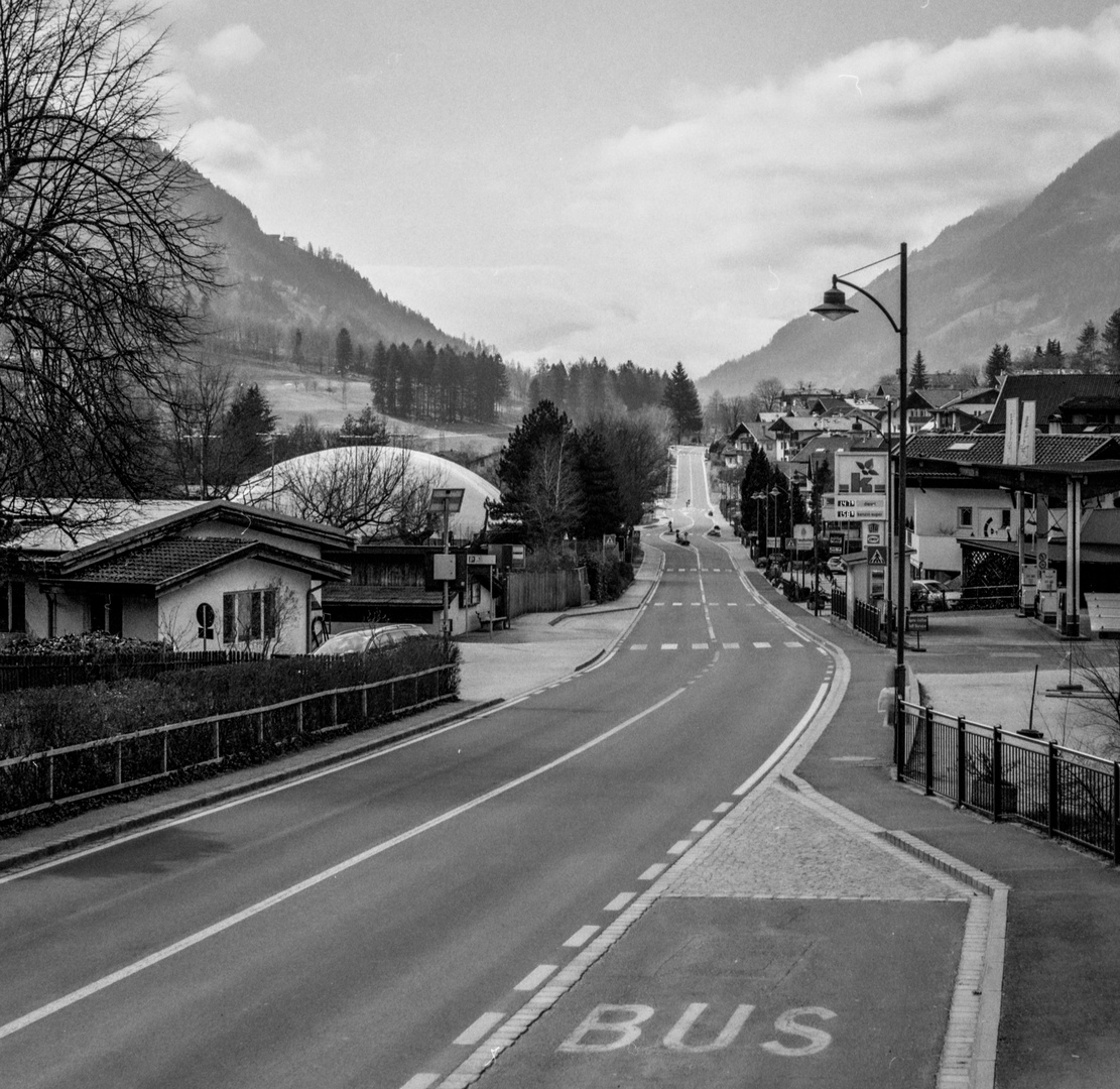 Leere Straßen...