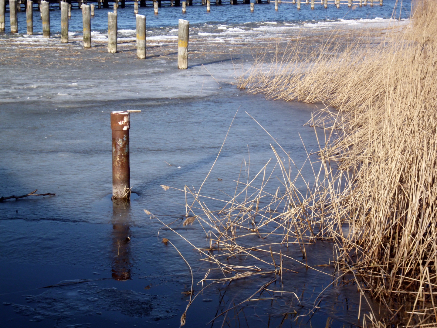 leerer Hafen