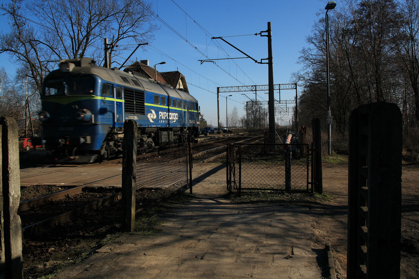 Leerfahrt in Stary Obrisk .