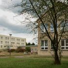 Leerstehende Grund und Hauptschule in Ostdeutschland