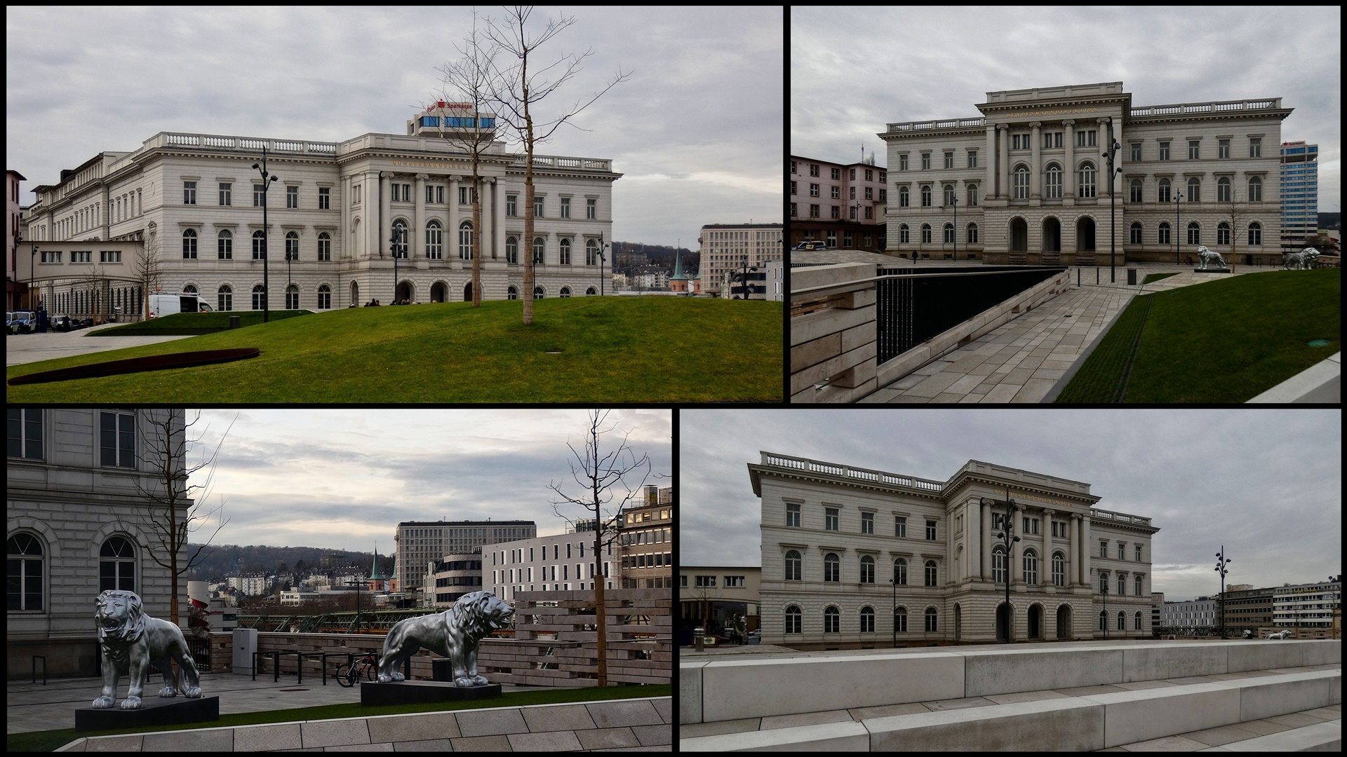 Leerstehendes Gebäude der Bundesbahndirektion HBF Wuppertal