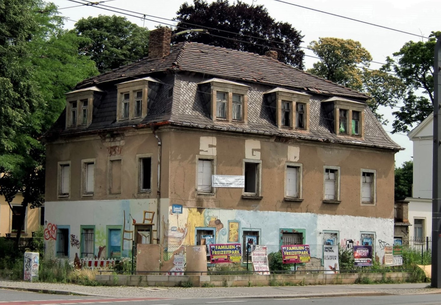 Leerstehendes Haus