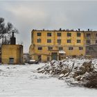 Leerstehendes Industriegebäude im Stahlwerk Fushun