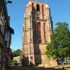 Leeuwarden: Der schiefe Turm "Oldehove"