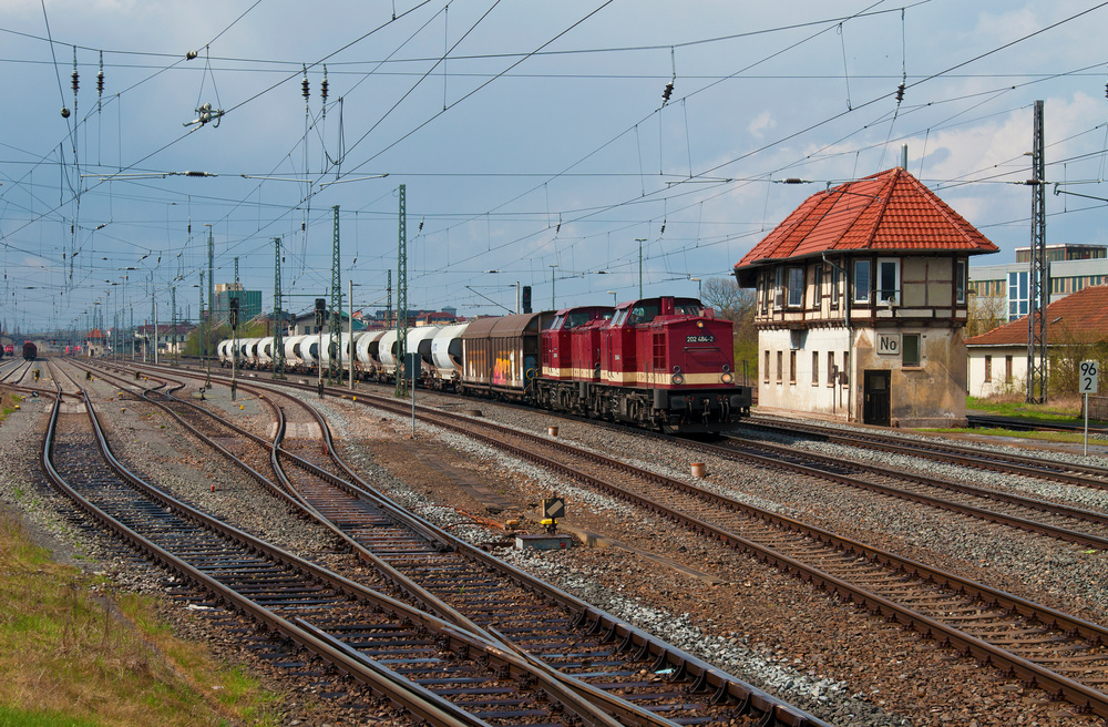 LEG-Zementzug in Nordhausen