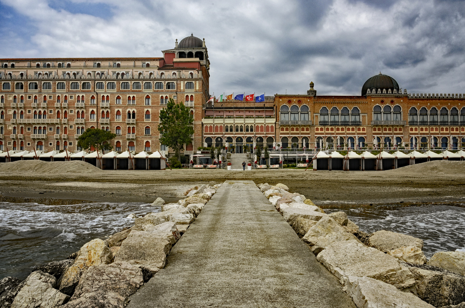 Legendäres Hotel am Lido di Venezia