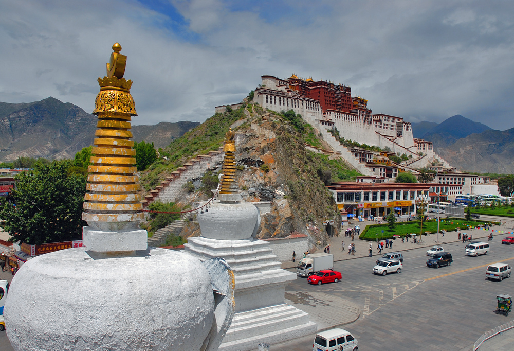 Legendary vista of the Potala Palace