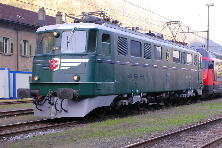 Legende am Gotthard - Kantonslokomotive Ae 6/6 11402 Uri - Prototyp Nr. 2