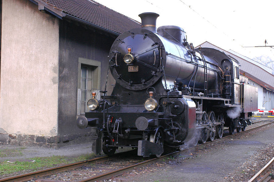 Legende der Gotthardbahn - C-5/6-2978 Güterzugslokomotive