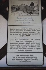 Legende zur Holzbrücke