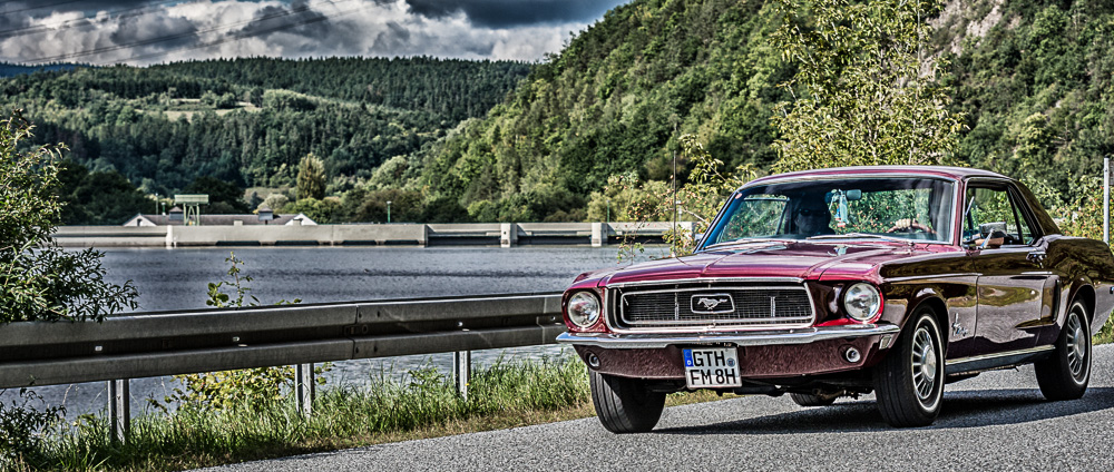 Legenden am Thüringer Meer: Ford Mustang
