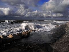 légère brise sur la côte