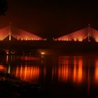 Légère brume sur la Seine et le Pont de Brotonne