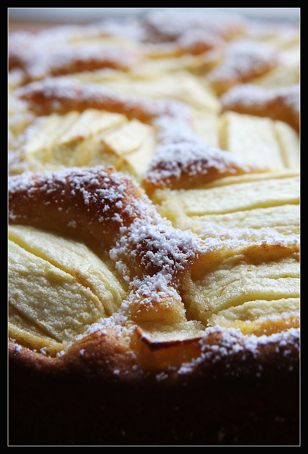 Legga Apfelkuchen - bekomme ich jedes Jahr zum Geburtstag.