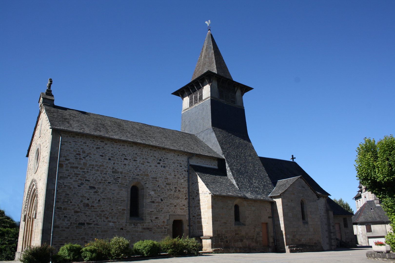 L'église au plus beau jour...