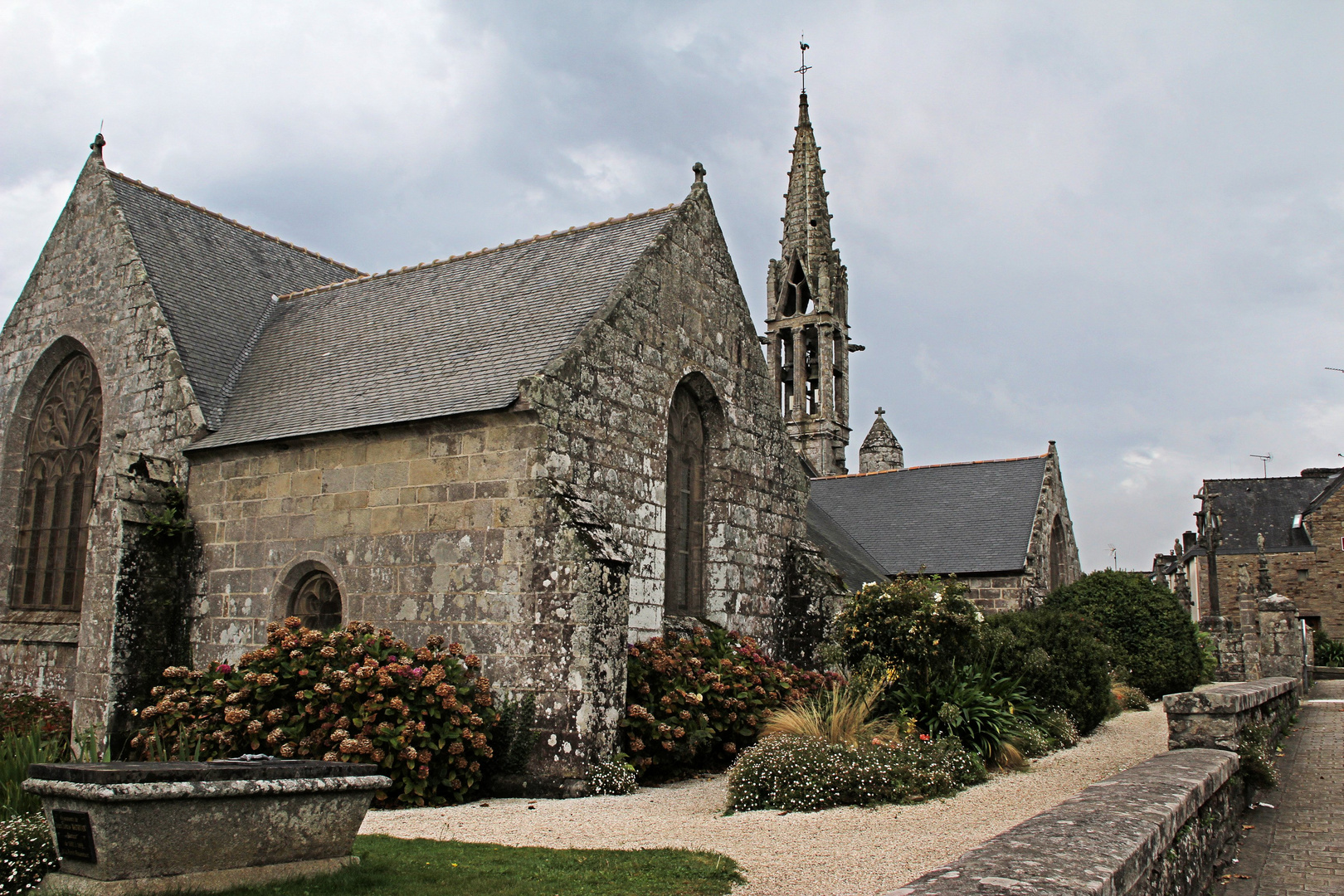 L'église de Fouesnant dans le Finistère