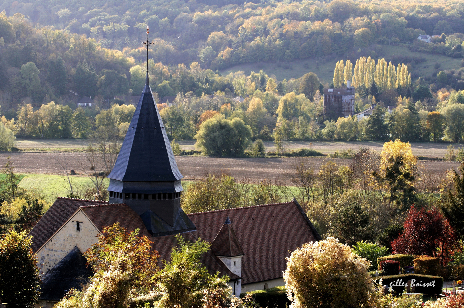 l'église de Giverny