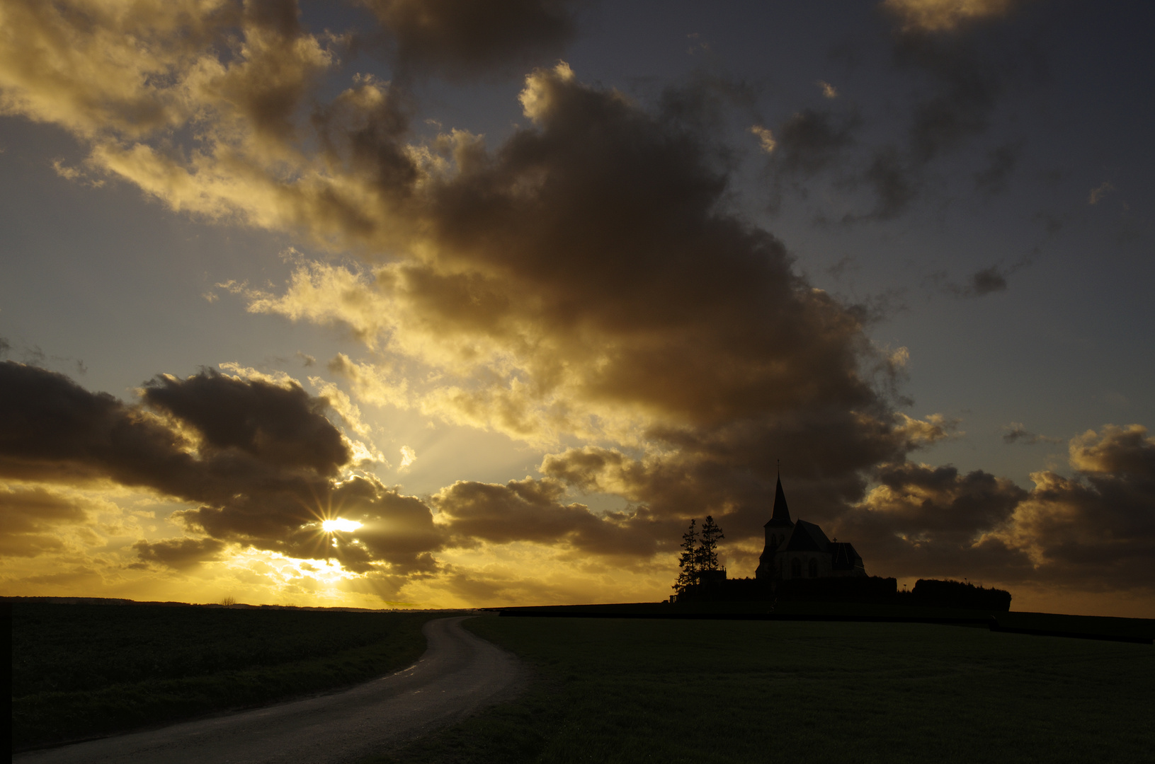 L'église de Saint Sulpice dans l'Oise