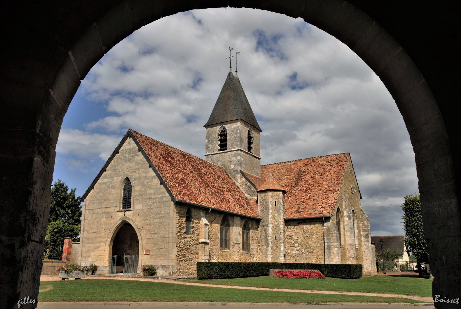 l'église en voûtée