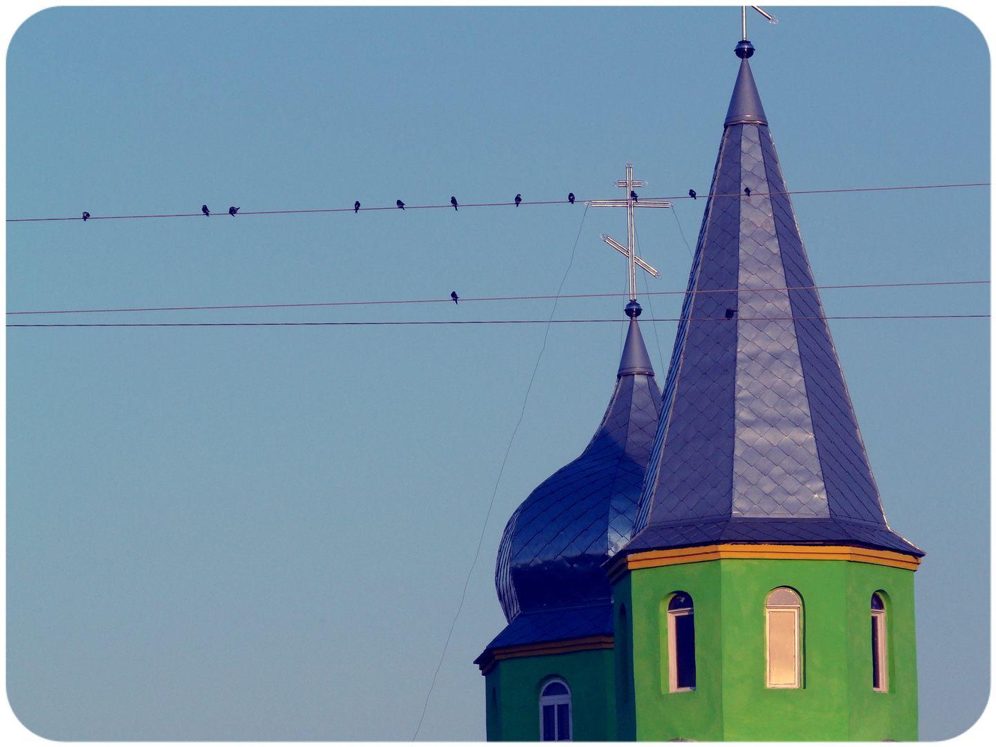 L’église et les oiseaux