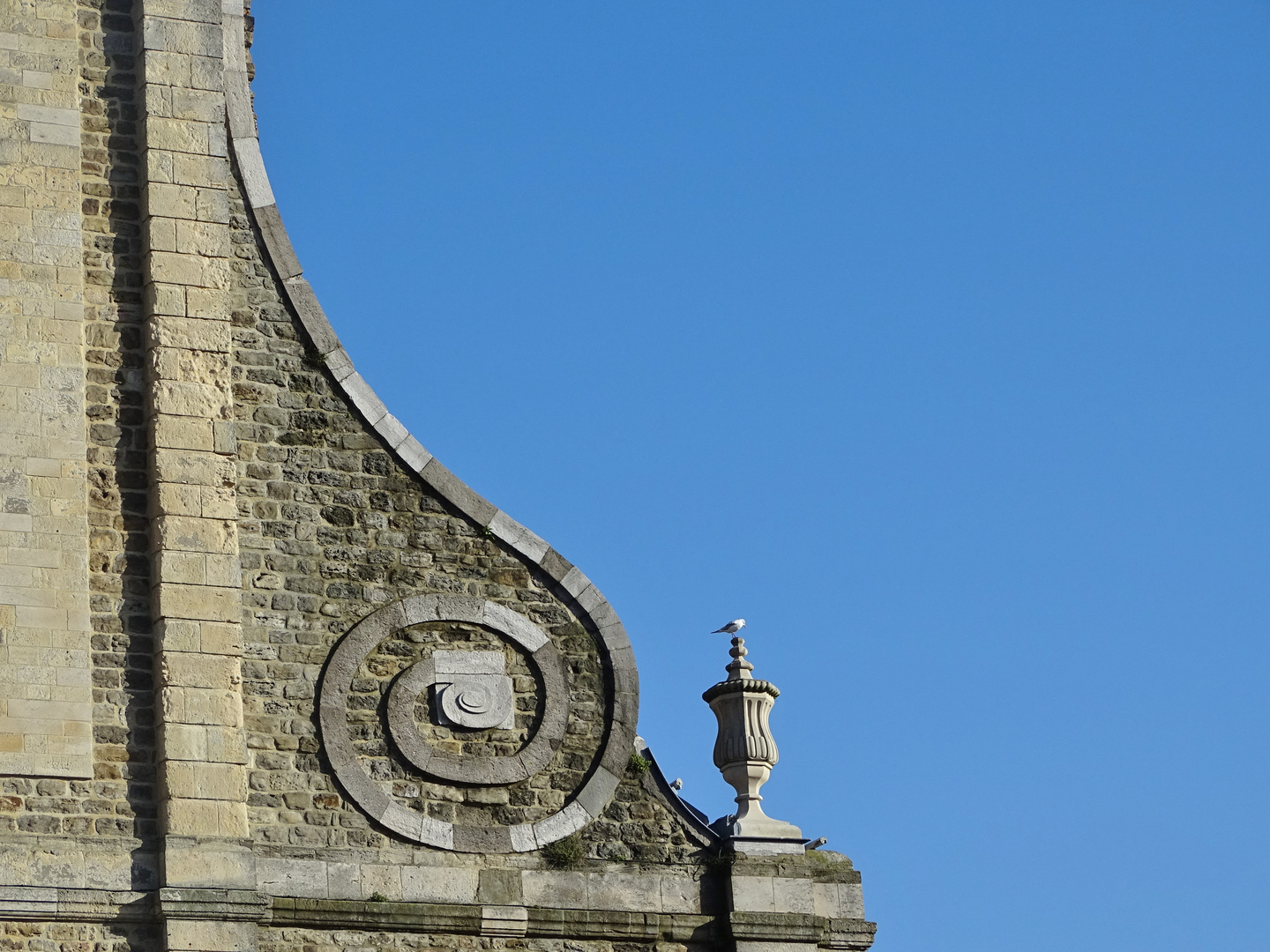 L'église et sa mouette